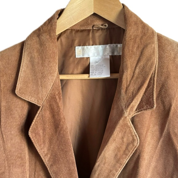 Vintage Suede Leather Jacket - Picture 2 of 8